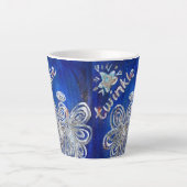 Twinkle Guardian Angel Custom Latte Tasse Cup (Vorderseite)