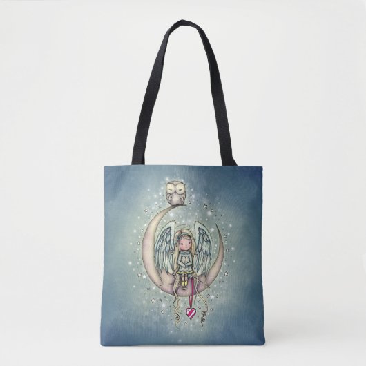 Twinkle Kleine Engel und Illustrierte Kunst Tasche (Vorderseite)