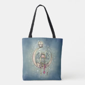 Twinkle Kleine Engel und Illustrierte Kunst Tasche (Rückseite)
