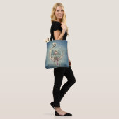Twinkle Kleine Engel und Illustrierte Kunst Tasche (Am Model)