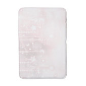 Twinkle kleine Star Rose Gold Celestis Glow Stars Badematte (Vorderseite Vertikal)