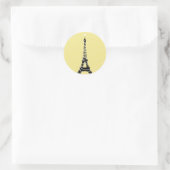 Twinkle Light Eiffel Tower Sticker - gelb (Tasche)
