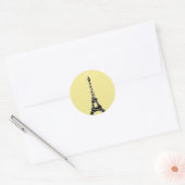 Twinkle Light Eiffel Tower Sticker - gelb (Umschlag)