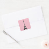 Twinkle Light Eiffel Tower Sticker - pink (Umschlag)