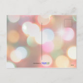 Twinkle Lights, buh, Holiday Feiertagspostkarte (Rückseite)