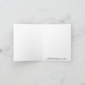 Twinkle Lights Dankeschön Karte (schwarz) (Innenseite)