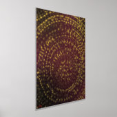 Twinkle Lights Gold Foil Print Foliendrucke (Ablage )