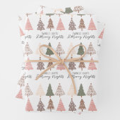 Twinkle Lights und frohe Nächte Geschenkpapier Set (Beispiel)