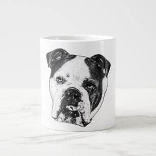 Twinkle-Lit Bulldog Brew Jumbo-Tasse
