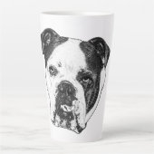 Twinkle-Lit Bulldog Brew Milchtasse (Vorderseite)