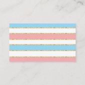 Twinkle Little Star Baby Duschdusche Windeln Raffl Begleitkarte (Rückseite)