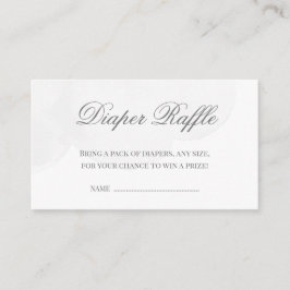 Twinkle Little Star Baby Duschdusche Windeln Raffl Begleitkarte