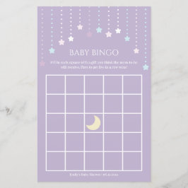 Twinkle Little Star Baby Dusche Bingo Spiel