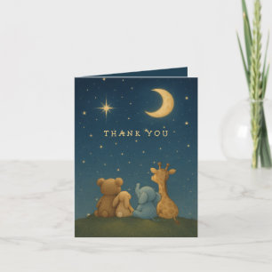 Twinkle Little Star Baby Dusche Danke Karte