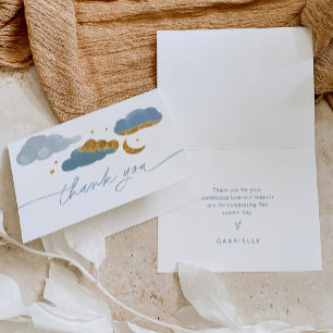 Twinkle Little Star Baby Dusche Gefallen Tag Dankeskarte