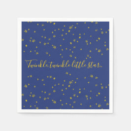 Twinkle Little Star Baby Dusche Papier Napkins Serviette