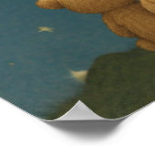 Twinkle Little Star Baby Dusche Willkommenspender Poster (Ecke)