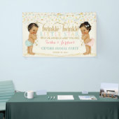 Twinkle Little Star Baby Gender Reveal Ethnic Banner (Messeveranstaltung)
