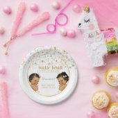 Twinkle Little Star Baby Gender Reveal Ethnic Pappteller (Party)