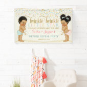 Twinkle Little Star Baby Gender Reveal Medium Banner (Insitu)