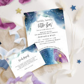 Twinkle, Little Star Baby Gender Reveal Party Einladung