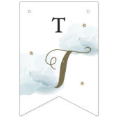 Twinkle Little Star Baby Showbläschen Wimpelkette (Dritte Fahne)