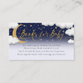 Twinkle Little Star Baby Shower Books für Baby Begleitkarte (Vorderseite)