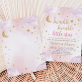 Twinkle Little Star Baby Shower Einladung
