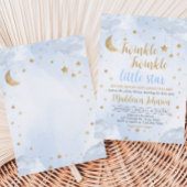 Twinkle Little Star Baby Shower Einladung