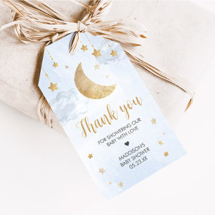 Twinkle Little Star Baby Shower Favor Tags auf Deu Geschenkanhänger