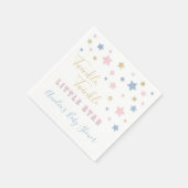 Twinkle Little Star Baby Shower Napkin Serviette (Ecke)