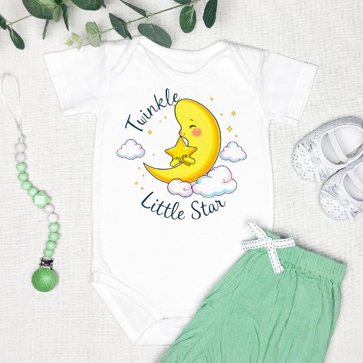 "Twinkle Little Star" Baby Strampler