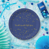 Twinkle Little Star Babydusche Teller (Party)