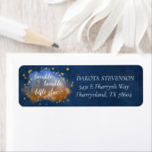 Twinkle Little Star | Blue Copper Gold Address (Insitu)