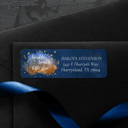 Twinkle Little Star | Blue Copper Gold Address