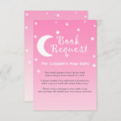 Twinkle Little Star Buchanfrage mit Gedicht in Ros Einladung (Vorne/Hinten)