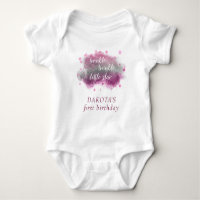 Twinkle Little Star | Dusty Mauve Pink Silver Gray