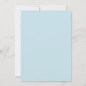 Twinkle Little Star Elephant Baby Dusche Einladung (Rückseite)