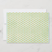 Twinkle Little Star Elephant Wild 1 1. Geburtstag Einladung (Rückseite)