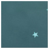 Twinkle Little Star | Funkelnd Aquamarine Babydusc Stoff (Nahaufnahme)