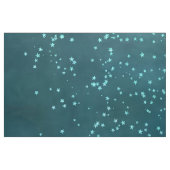 Twinkle Little Star | Funkelnd Aquamarine Babydusc Stoff (Fat Quarter (45,7 x 55,9 cm))