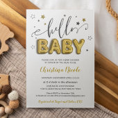 Twinkle Little Star Gender Reveal Baby Shower Einladung