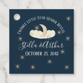 Twinkle Little Star Gender Reveal - Celestial Geschenkanhänger