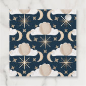 Twinkle Little Star Gender Reveal - Celestial Geschenkanhänger (Rückseite)