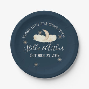 Twinkle Little Star Gender Reveal Celestial Pappteller