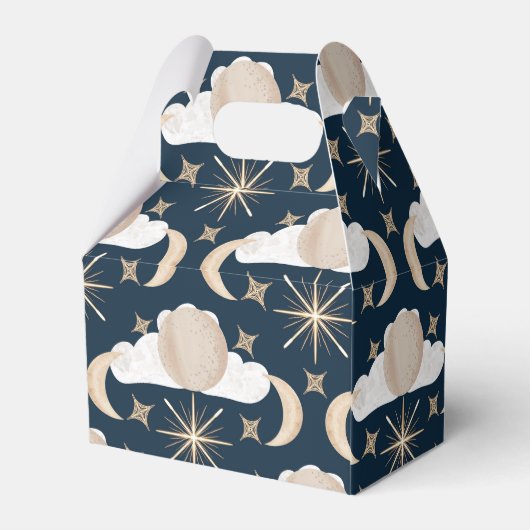 Twinkle Little Star Gender Reveal - Celestial Part Geschenkschachtel (Rückseite)