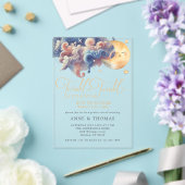 Twinkle Little Star Gender Reveal Custom Party Acryleinladungen (In Situ (Hochzeit))