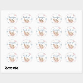 Twinkle Little Star Gender Reveal Gunst Stickers (Blatt)