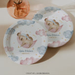 Twinkle Little Star Gender Reveal Paper Teller<br><div class="desc">Genießen Sie das Essen von Ihrem Twinkle Twinkle Little Star Gender zeigen Sie passende Teller! Diese Aquarellbilder zeigen einen schlafenden Koala-Bären auf rosa und blauen Wolken und goldenen Sternen. Junge oder Mädchen Geschlecht offenbaren!</div>