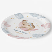 Twinkle Little Star Gender Reveal Paper Teller (Schrägansicht)